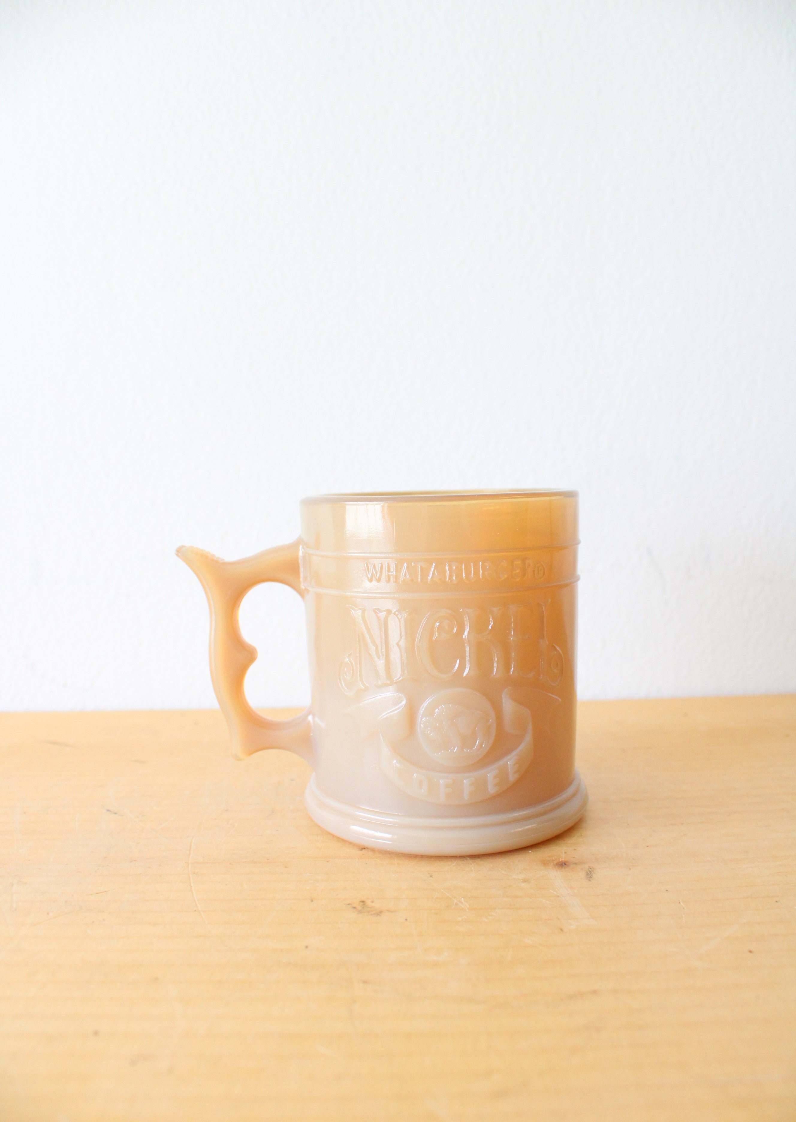 Vintage Whataburger Buffalo Nickel Butterscotch Mug