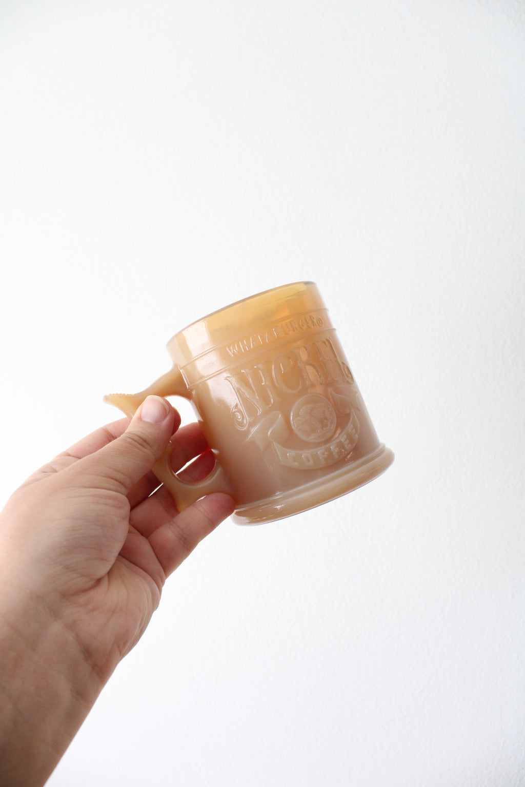 Vintage Whataburger Buffalo Nickel Butterscotch Mug