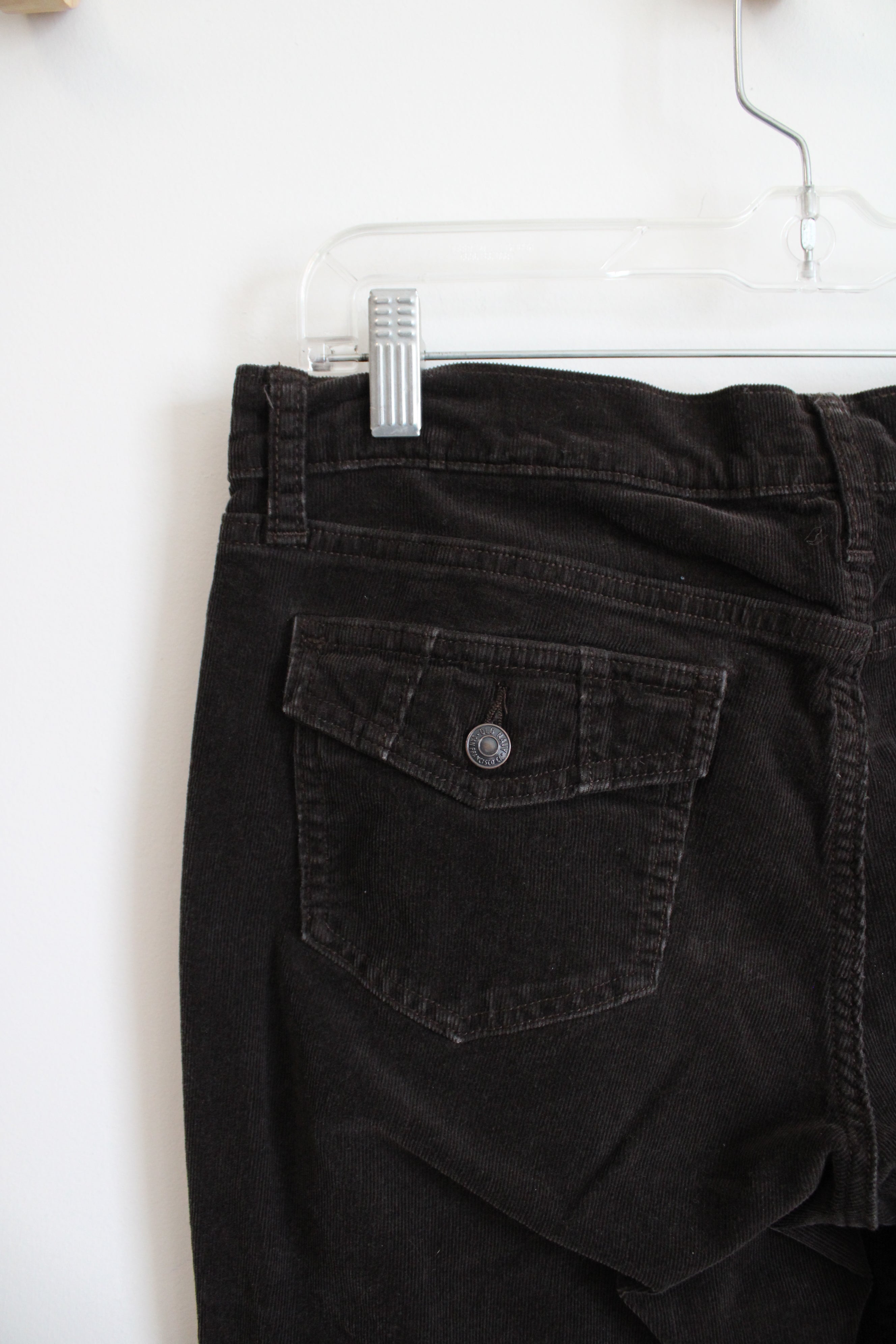 Old Navy Dark Brown Corduroy Pants | 8