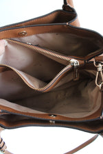 Kate Spade Brown Leather Dumpling Satchel Bag