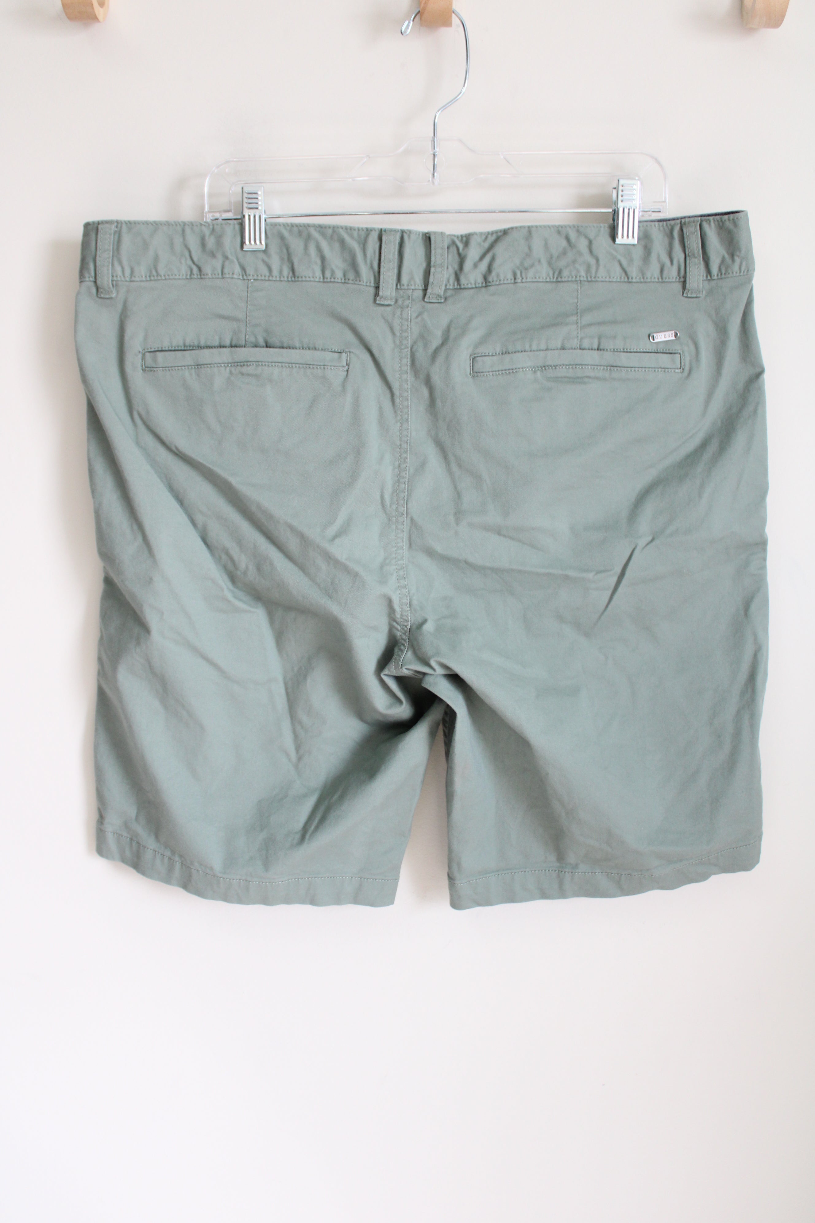 Guess Blue Green Chino Shorts | 38