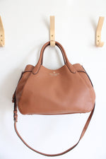 Kate Spade Brown Leather Dumpling Satchel Bag