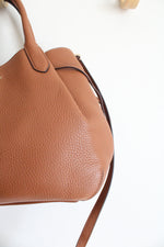 Kate Spade Brown Leather Dumpling Satchel Bag
