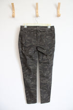 a.n.a Green Camo Jeggings | 27/4 Petite
