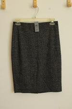 NEW Ann Taylor Gray Wool Blend Pencil Skirt | 0P