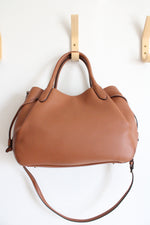 Kate Spade Brown Leather Dumpling Satchel Bag