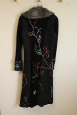 Griffolie Wool Blend Knit Long Cardigan | 3