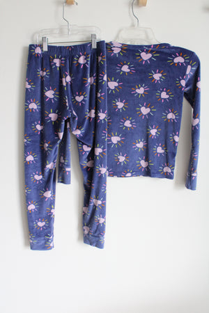Cat & Jack Blue Heart Pajama Set | 10
