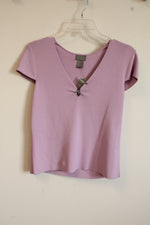 NEW Sigrid Olsen Light Purple Knit Top | M