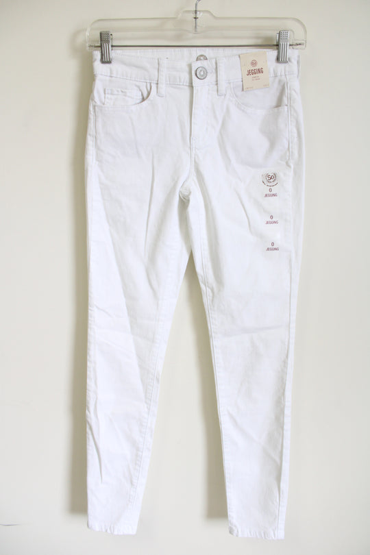 NEW SO Low Rise White Jegging | 0