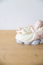 Grandeur Noel Nativity Holy Family Baby Jesus Porcelain Figurine