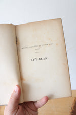 Victor Hugo Les Burgraves, Hernani, Ruy Blas Antique Book Set