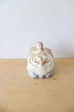 Grandeur Noel Nativity Holy Family Baby Jesus Porcelain Figurine