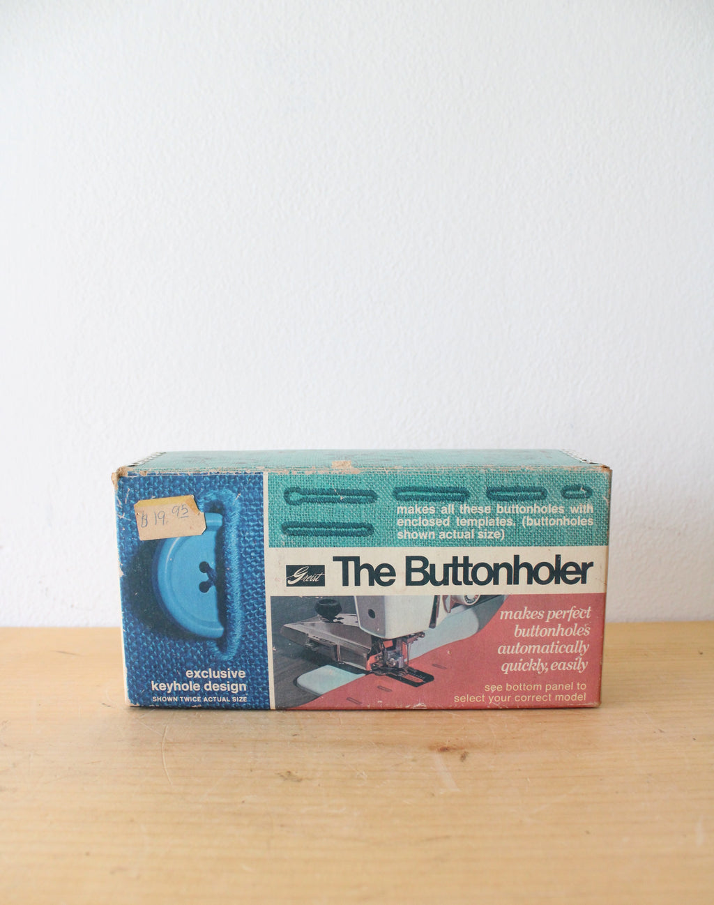 Vintage Greist The Buttonholer Model #1
