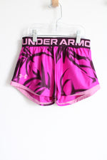 Under Armour Pink Patterned Short | Youth S (8)