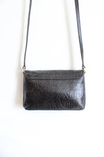 Kate Spade Embossed Black Leather Crossbody Bag