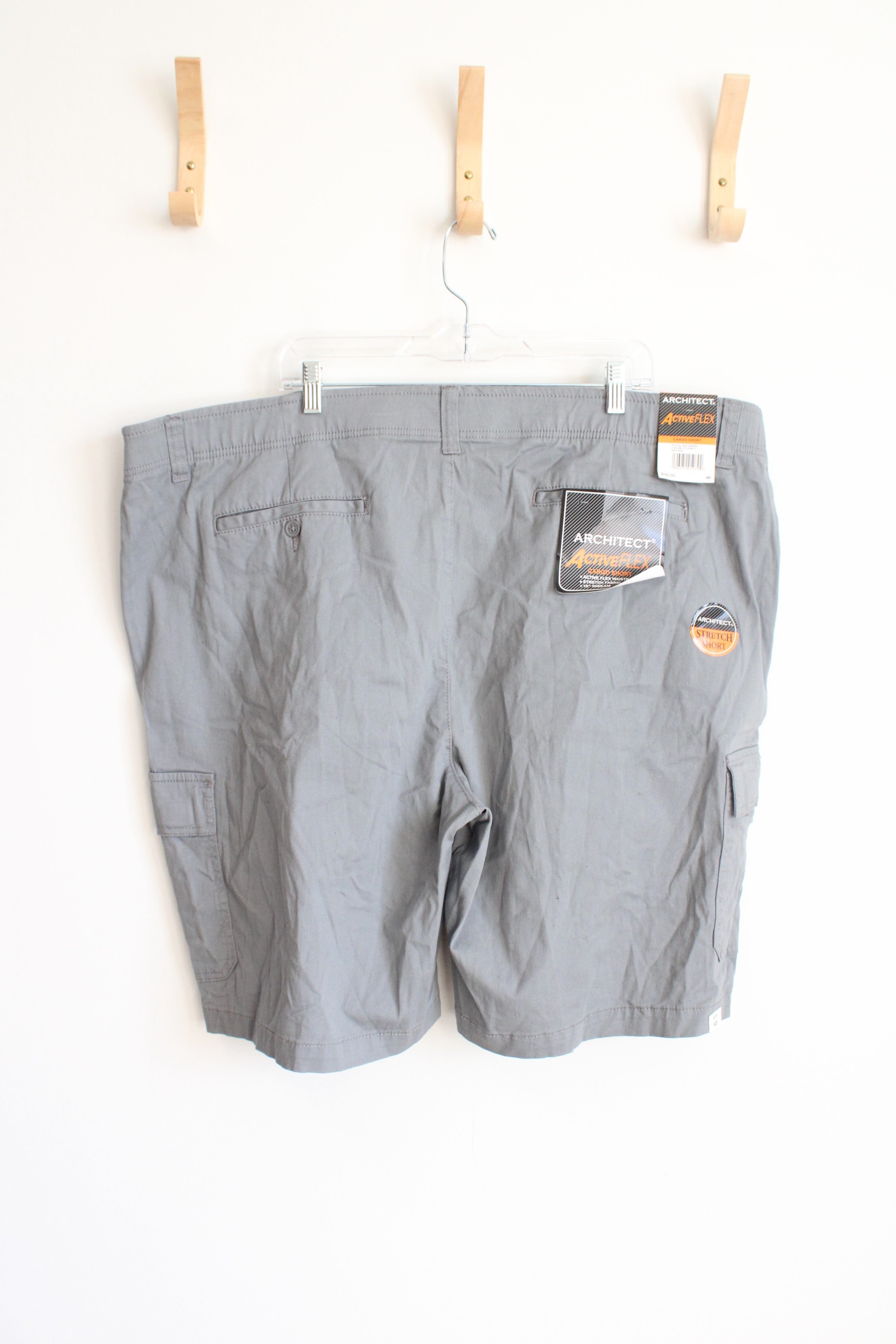 NEW Architect Active Flex Gray Cargo Shorts | 48 – Jubilee Thrift