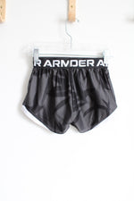 Under Armour Black Athletic Shorts | Youth S (8)