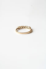 Ruby Chip 10K Yellow Gold Ring | Size 6