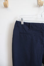 Attention Navy Striped Capri Pants | 6