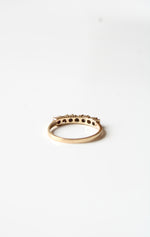 Ruby Chip 10K Yellow Gold Ring | Size 6