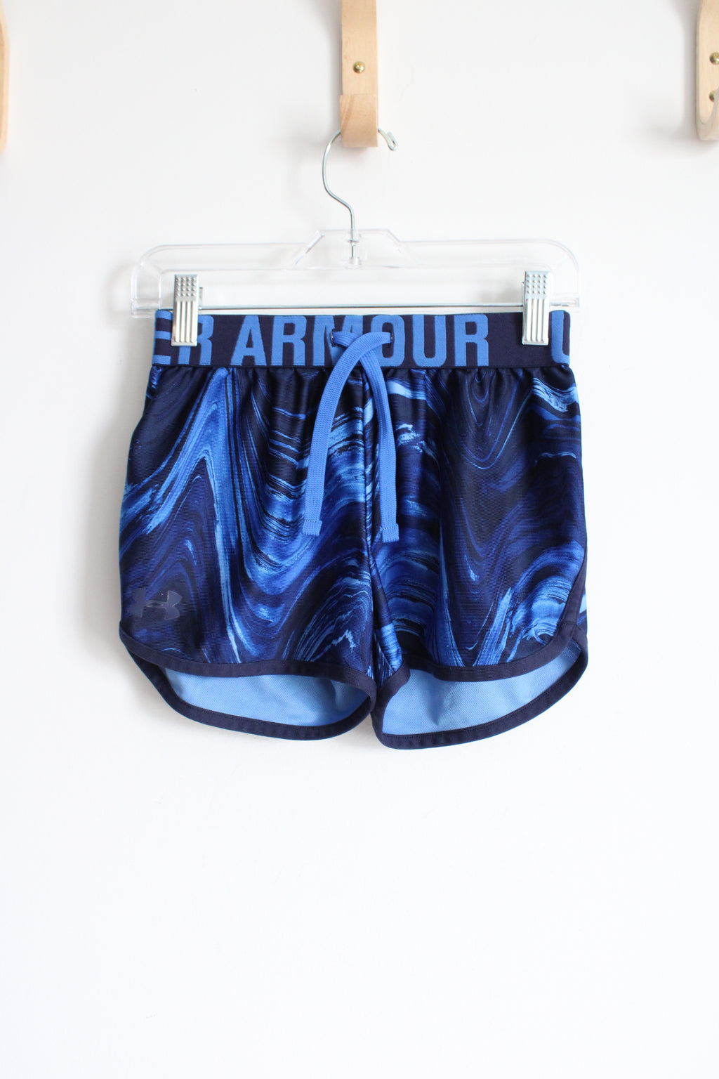 Under Armour Blue Shorts | Youth S (8)