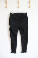 Mudpie Black Fringe Pants | M