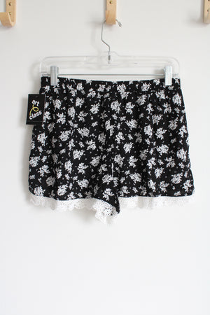NEW Art Class Black Floral Short | Youth XL (14/16)