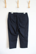 Rafaella Curvy Navy Capri Pants | 6