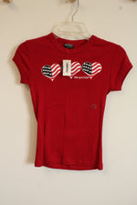NEW Aeropostale USA Y2K Baby Tee | S