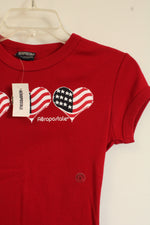 NEW Aeropostale USA Y2K Baby Tee | S