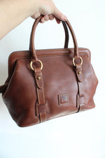 NEW Dooney & Bourke Chestnut Mitchell Satchel Bag