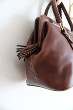 NEW Dooney & Bourke Chestnut Mitchell Satchel Bag