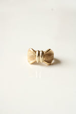 14K Yellow Gold Bow Ring | Size 9