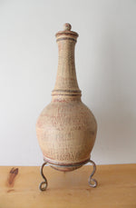 Garden Clay Chiminea & Stand