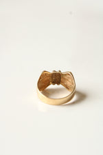 14K Yellow Gold Bow Ring | Size 9