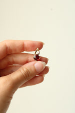 10K Yellow Gold Ruby Necklace Pendant