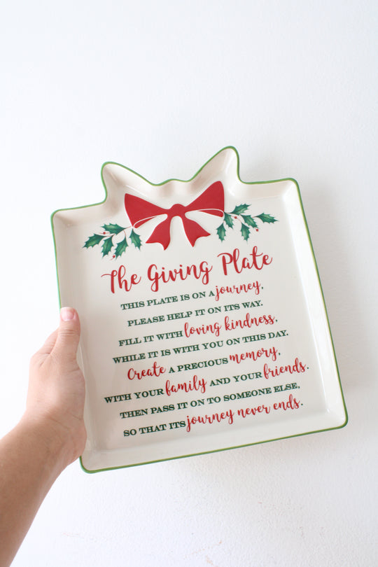 Lenox Hosting The Holidays Giving Plate