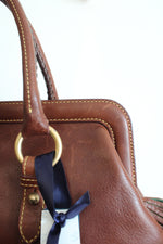 NEW Dooney & Bourke Chestnut Mitchell Satchel Bag