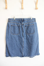 Old Navy Button Down Denim Skirt | 16