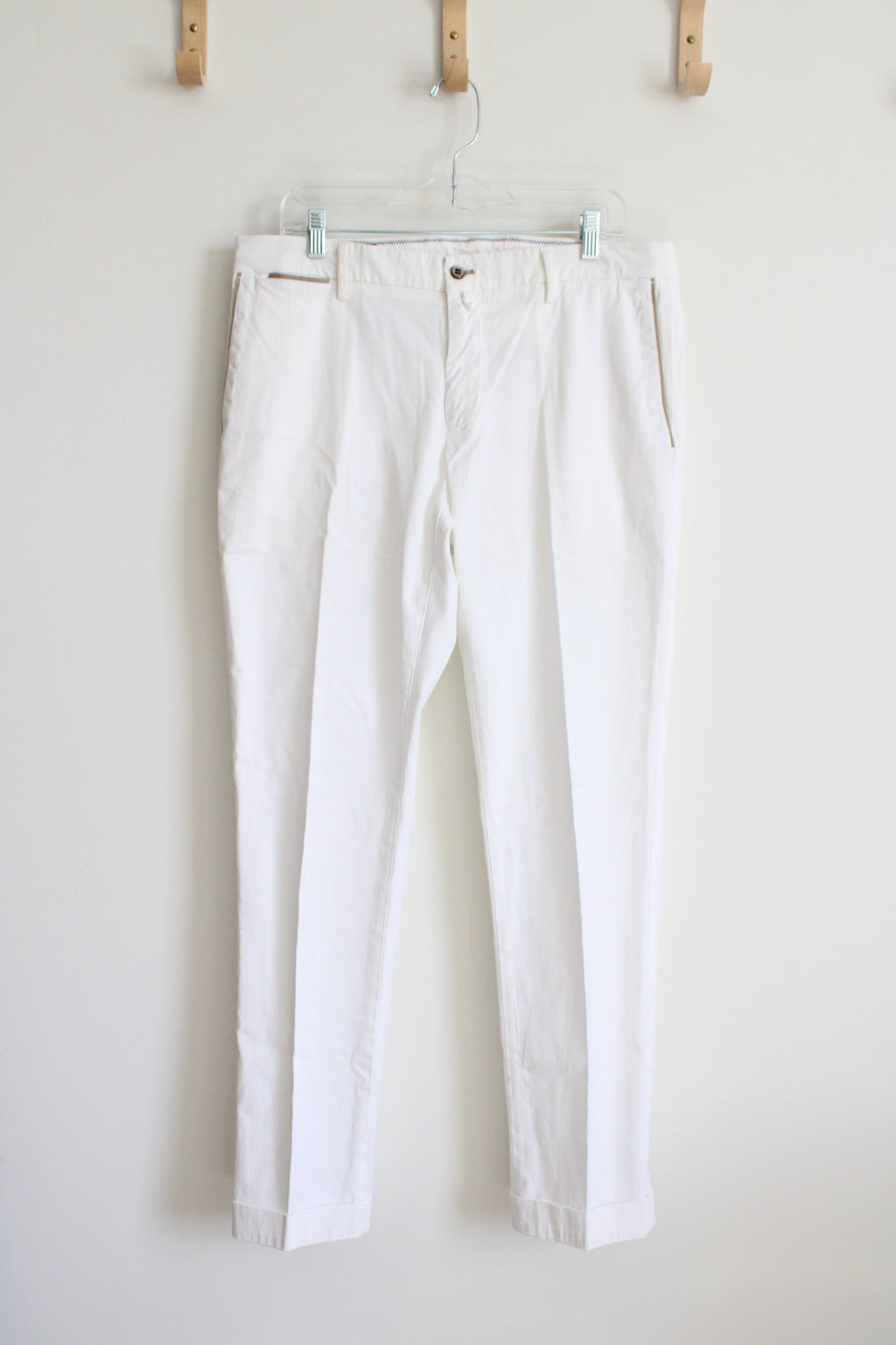 NEW Mason's Em Gabriel White Chino Pants | 52