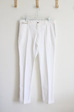 NEW Mason's Em Gabriel White Chino Pants | 52