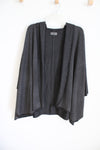 Sundays Two Dark Gray Butter Soft Loose fit Cardigan | M
