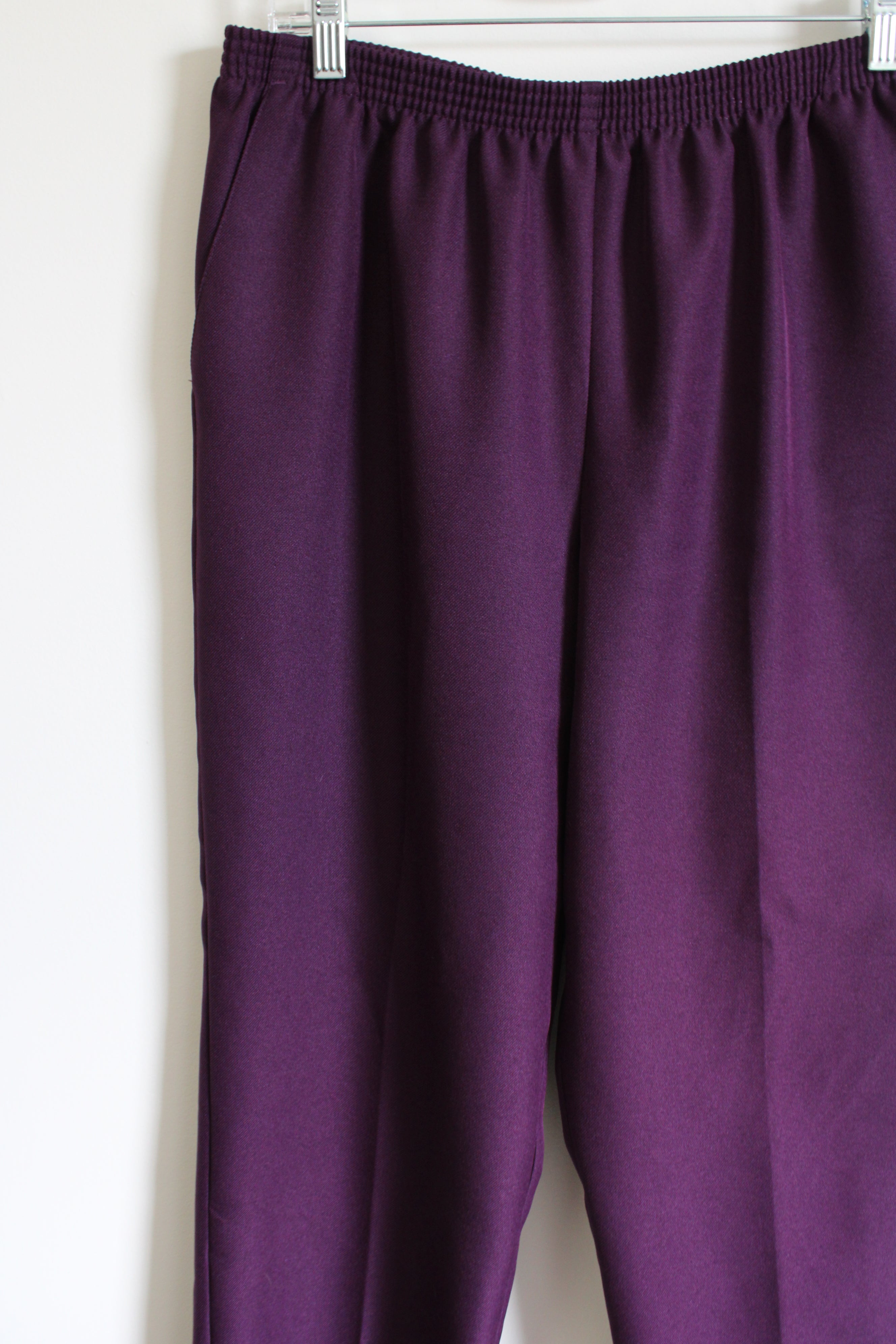 Alfred Dunner Purple Pant | 14