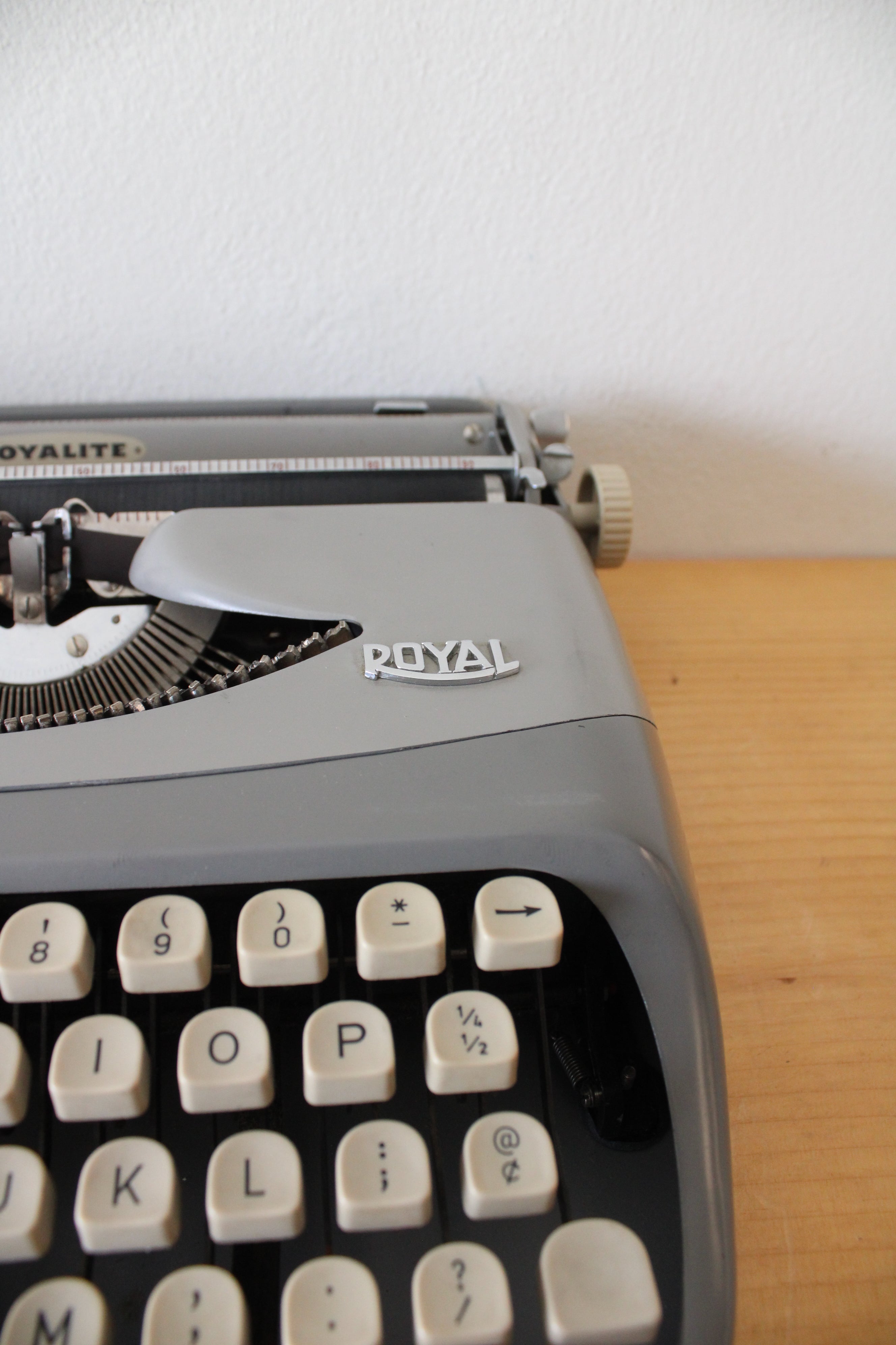 Vintage Royalite Royal Typewriter