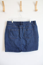 Croft & Barrow Stretch Denim Skort | 16