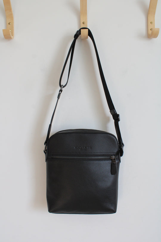 Coach Black Houston Flight Bag