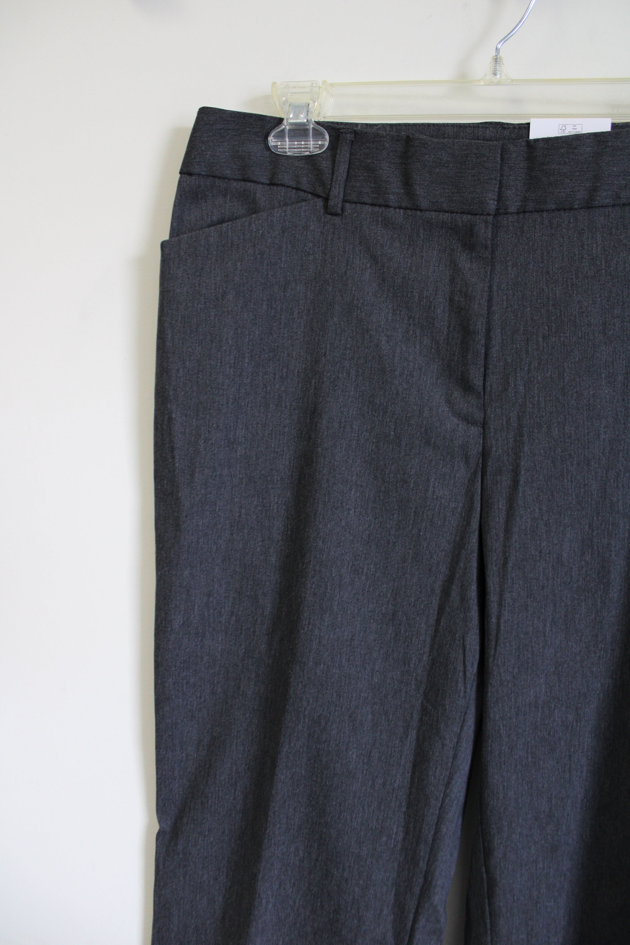 NEW Time And Tru Gray Stretch Work Pant | 12