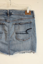 American Eagle Denim Mini super Stretch X Skirt | 12