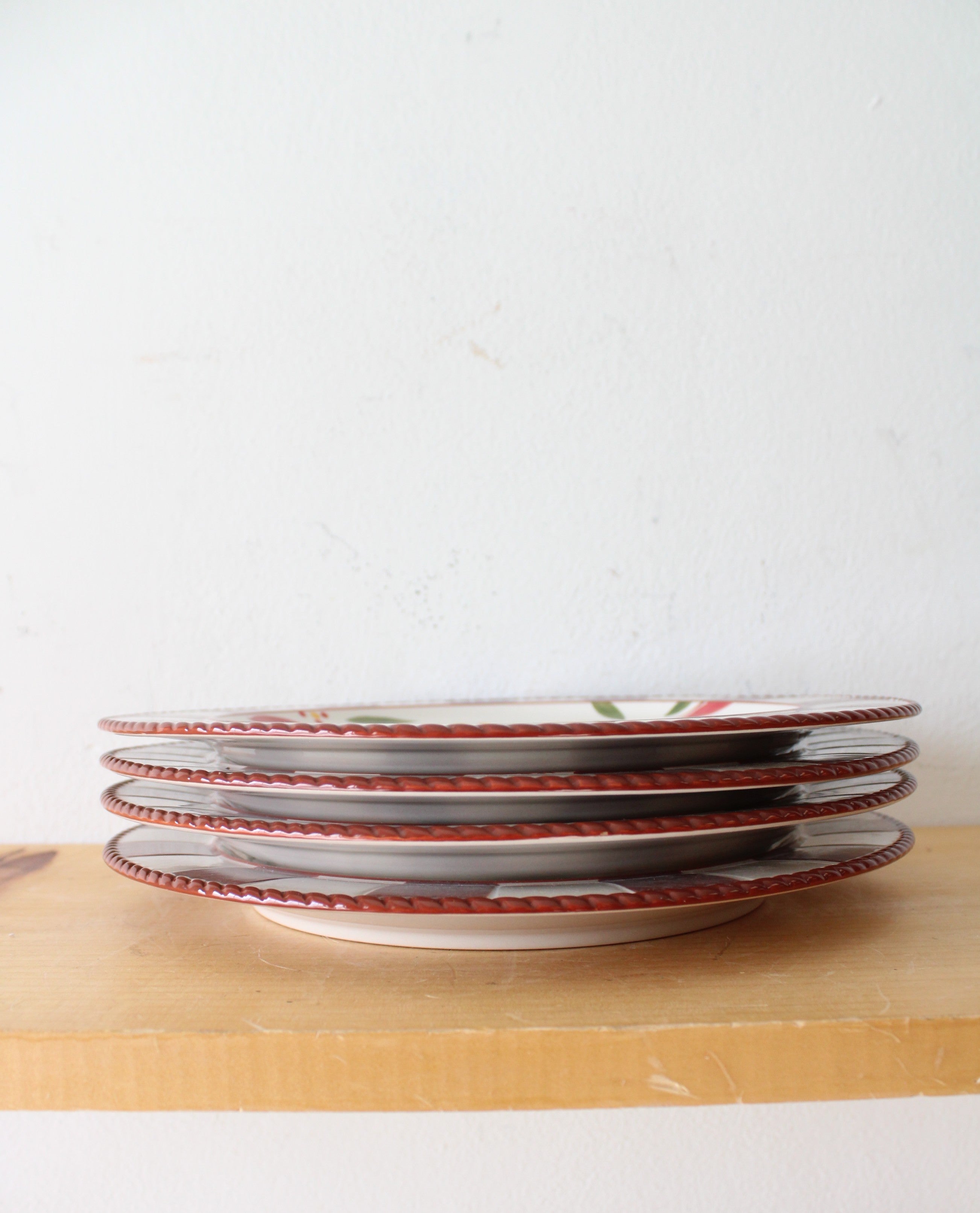 Temptations By Tara Old World Fallfetti 10.5" Dinner Plate